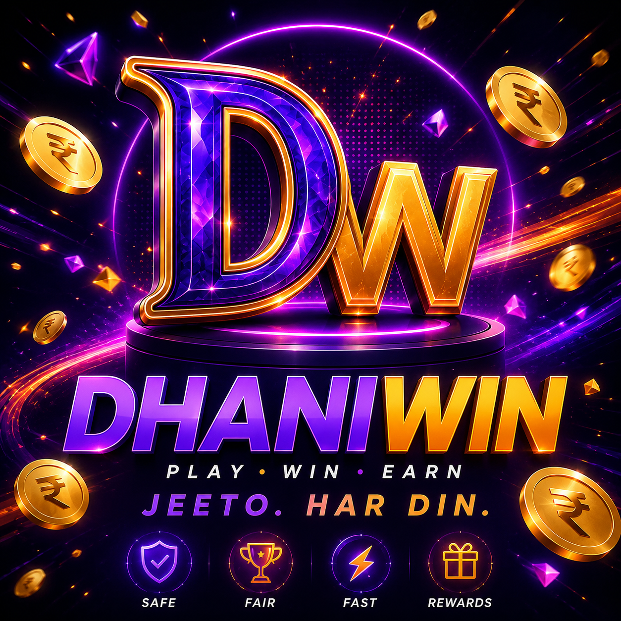 Dhaniwin  Official Interface